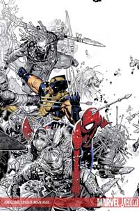 Amazing Spider-Man #555 cover