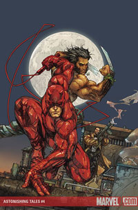 Astonishing Tales #4 cover
