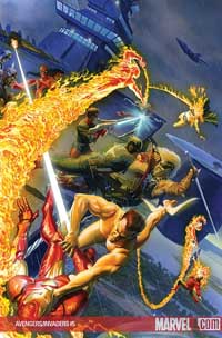 Avengers/Invaders #5 cover