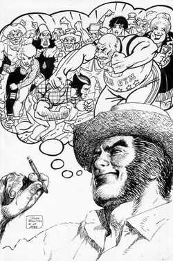 Classic X-Men back cover original