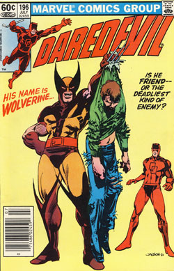 Daredevil #196 cover