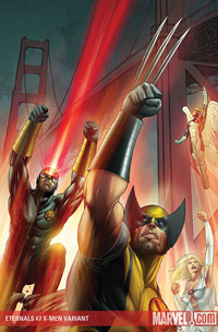 Eternals #7 cover