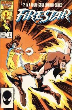Firestar #2 cover