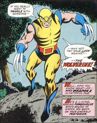 Wolverine's first appearance in Incredible Hulk 180
