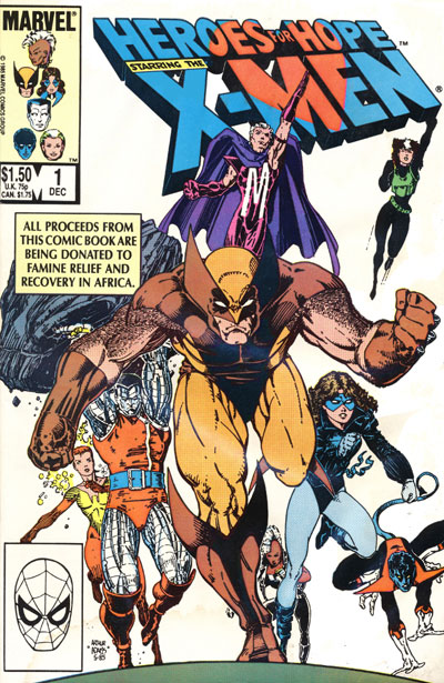 Wolverine Covers: Heroes for Hope starring the X-Men
