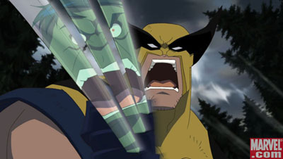 Wolverine Covers: Hulk vs. Wolverine DVD /