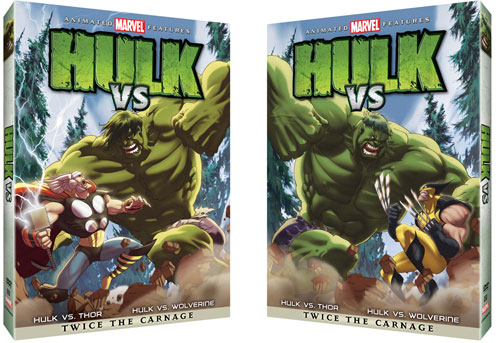 Hulk vs. Wolverine DVD