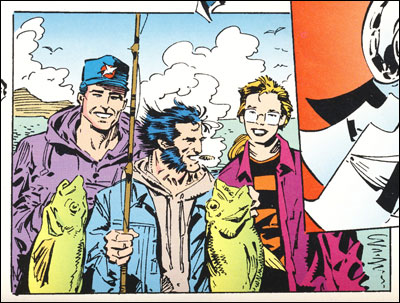 James "Mac" Hudson, Logan and Heather Hudson