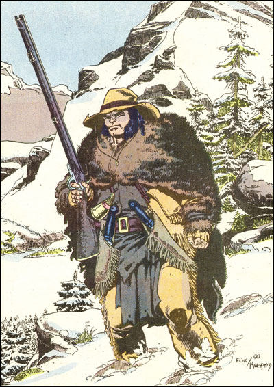 Logan as fur trapper