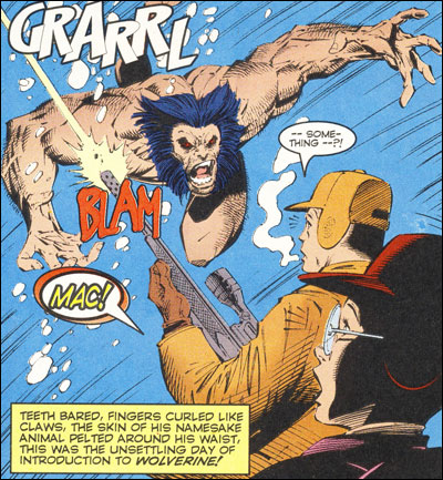 Logan attacks the Hudsons