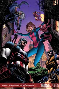 Marvel Adventures the Avengers #28 cover