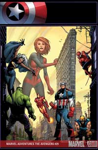 Marvel Adventures the Avengers #29 cover