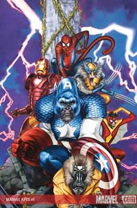 Marvel Apes #1 cover
