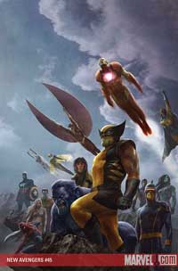New Avengers #45 cover
