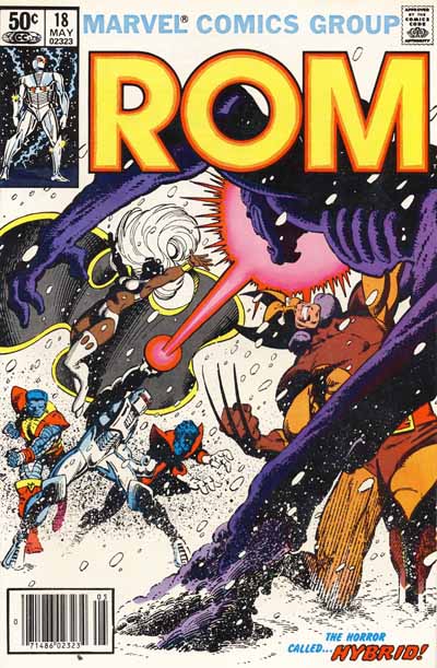 Wolverine Covers: ROM #18