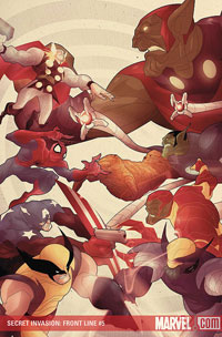 Secret Invasion #5 cover