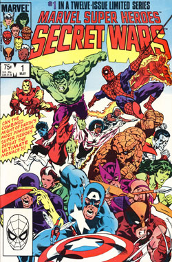 Secret Wars #1 cover