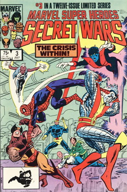 Secret Wars #3 cover