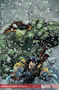 Ultimate Wolverine vs. Hulk #5 cover