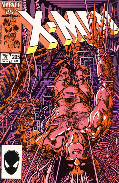 Wolverine Covers: Uncanny X-Men #205