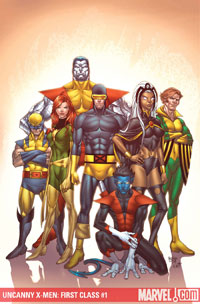 Uncanny X-Men: First Class #1 cover