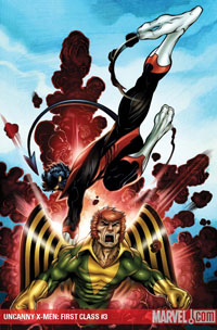 Uncanny X-Men: First Class #3 cover