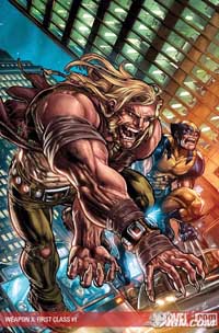Weapon X: First Class cover