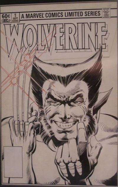 Original art for Wolverine #1 Limited Series cover