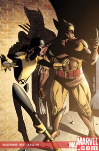 Wolverine: First Class #11 cover