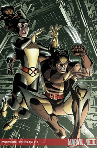 Wolverine: First Class #13 cover