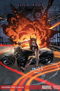 Wolverine: First Class #14 cover