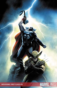 Wolverine: First Class #15 cover