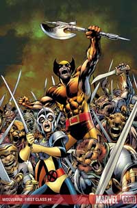 Wolverine: First Class #4 cover