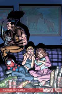 Wolverine: First Class #6 cover