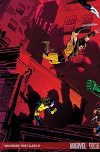 Wolverine: First Class #7 cover