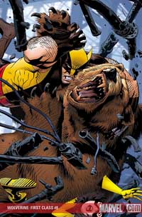 Wolverine: First Class #8 cover