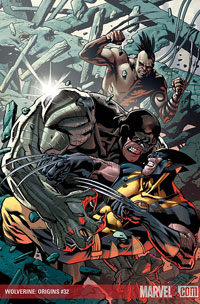 Wolverine: Origins #32 cover