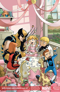 Wolverine/Power Pack #2 cover