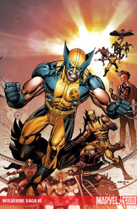Wolverine Saga cover
