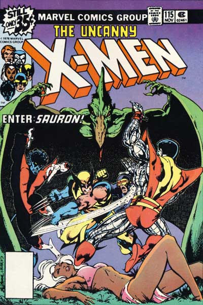 Wolverine Covers: X-Men #115