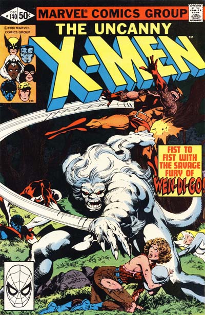 Wolverine Covers: X-Men #140