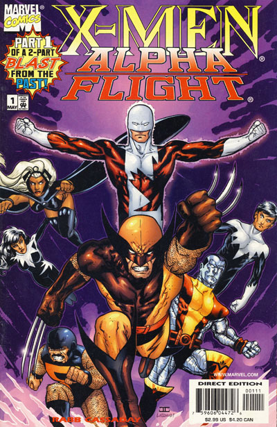 Wolverine Covers: X-Men/Alpha Flight #1