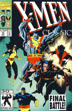 X-Men Classic #70 cover