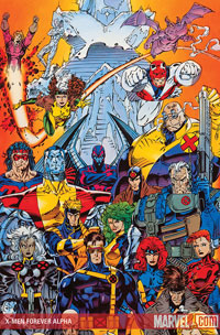 X-Men Forever Alpha cover