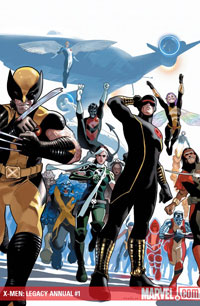 X-Men Legacy Annual #1 cover