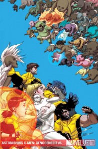Astonishing X-Men: Xenogenesis #5 cover