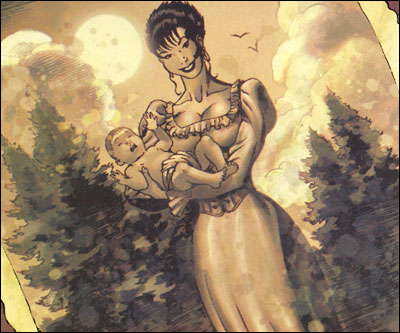 Photograph of James Howlett as a baby