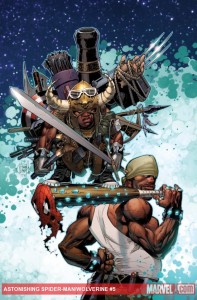 Astonishing Spider-Man & Wolverine #5 cover