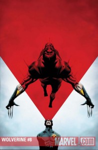 Wolverine (2010) #8 cover by Jae Lee