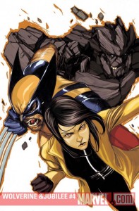 Wolverine and Jubilee #4 cover by Nimit Malavia